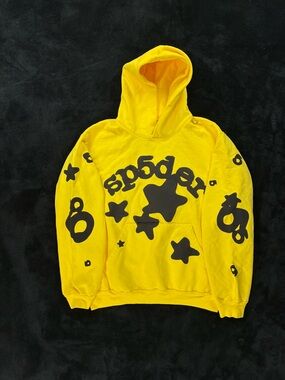 Yellow Sp5der Sweatsuit